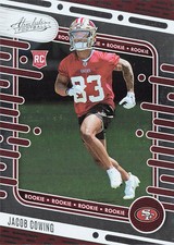 2024 Panini Absolute #191 Jacob Cowing #/350