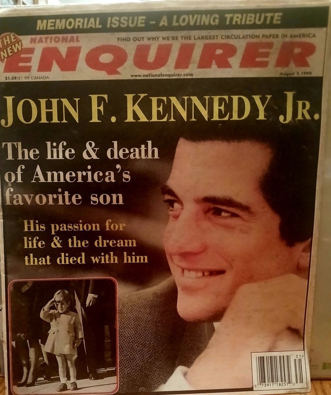 NATIONAL ENQUIRER AUGUST 3, 1999 JFK jr LIFE & DEATH