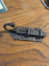 Ancienne Targette / verrou / loquet ferrure de porte en fer forgé