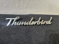 1977-1979 Ford Thunderbird Rear Metal Vintage Logo Badge Symbol Sign Emblem