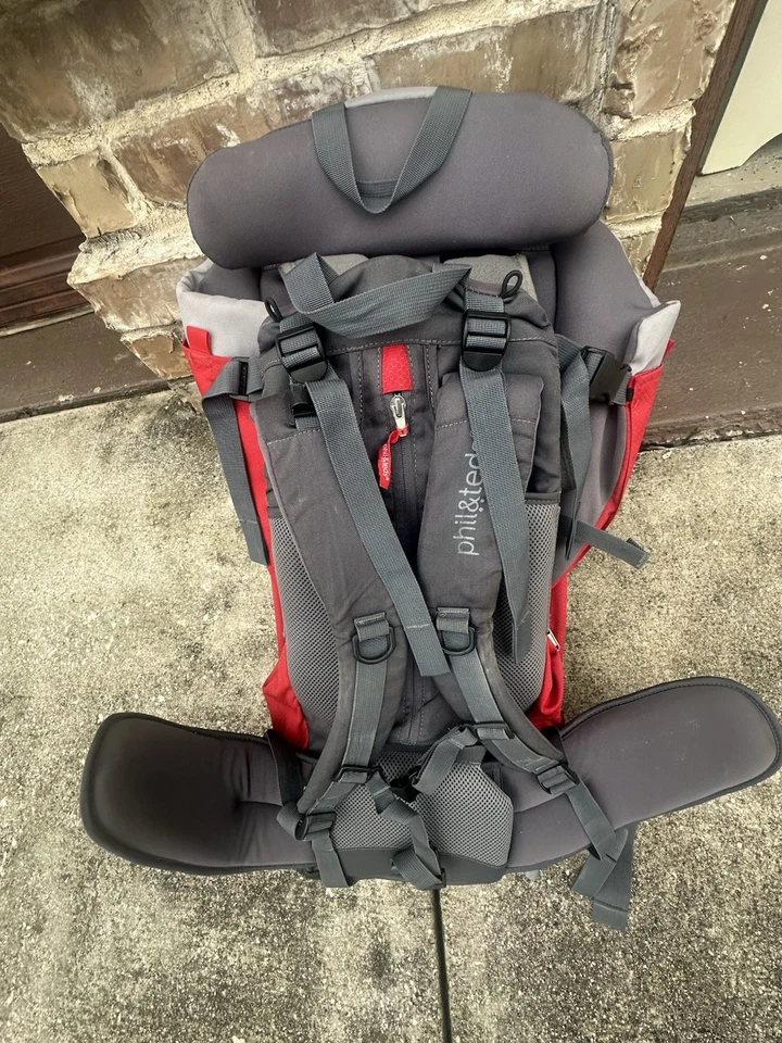 Mochila de escape Phil & Teds senderismo portabebés. Envío gratis Foto 3 de 4