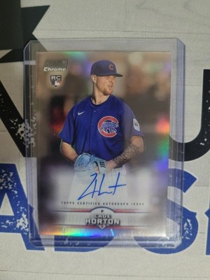2025 Topps Stadium Club Rookie Chrome Auto Cade Horton #SCCA-CH