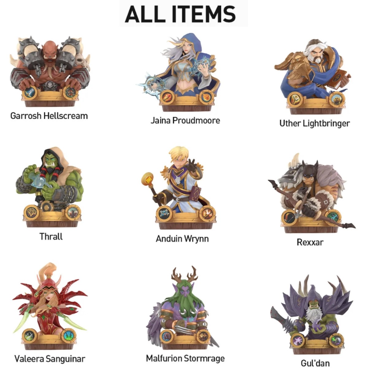 POP MART Hearthstone Legends in Tavern Series Figures 4.33inches Authentic