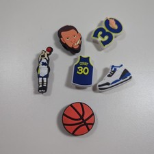 NBA Basketball Team Stephen Curry LA Lakers Croc Charms Jibbitz