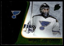 2002-03 PACIFIC QUEST FOR THE CUP GOLD Brent Johnson /325 St. Louis Blues #82