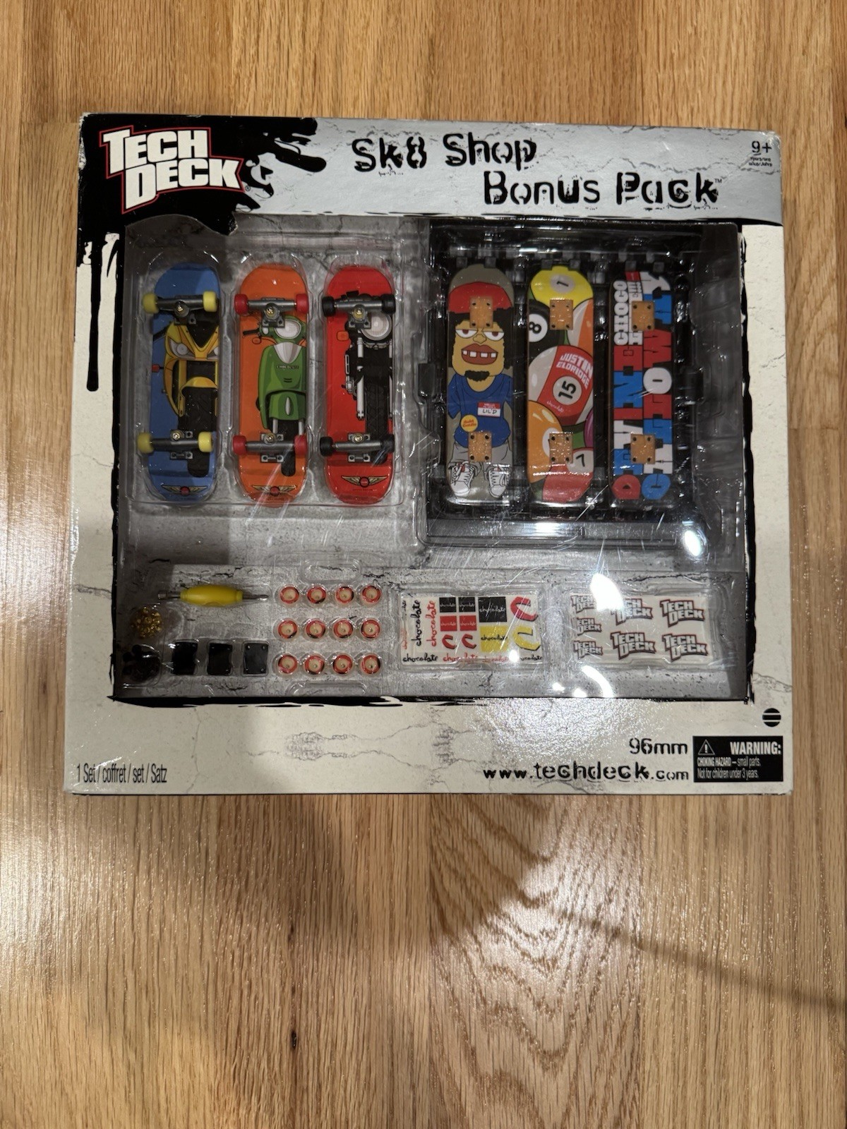 Tech Deck Chocolate Sk8 Shop Bonus Pack RARE