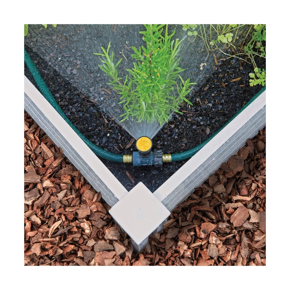 Melnor 65185AMZ мультирегулируемый спринклер с шипами, упаковка 3 шт. с комплектом для быстрого подключения... - Изображение 2 из 4