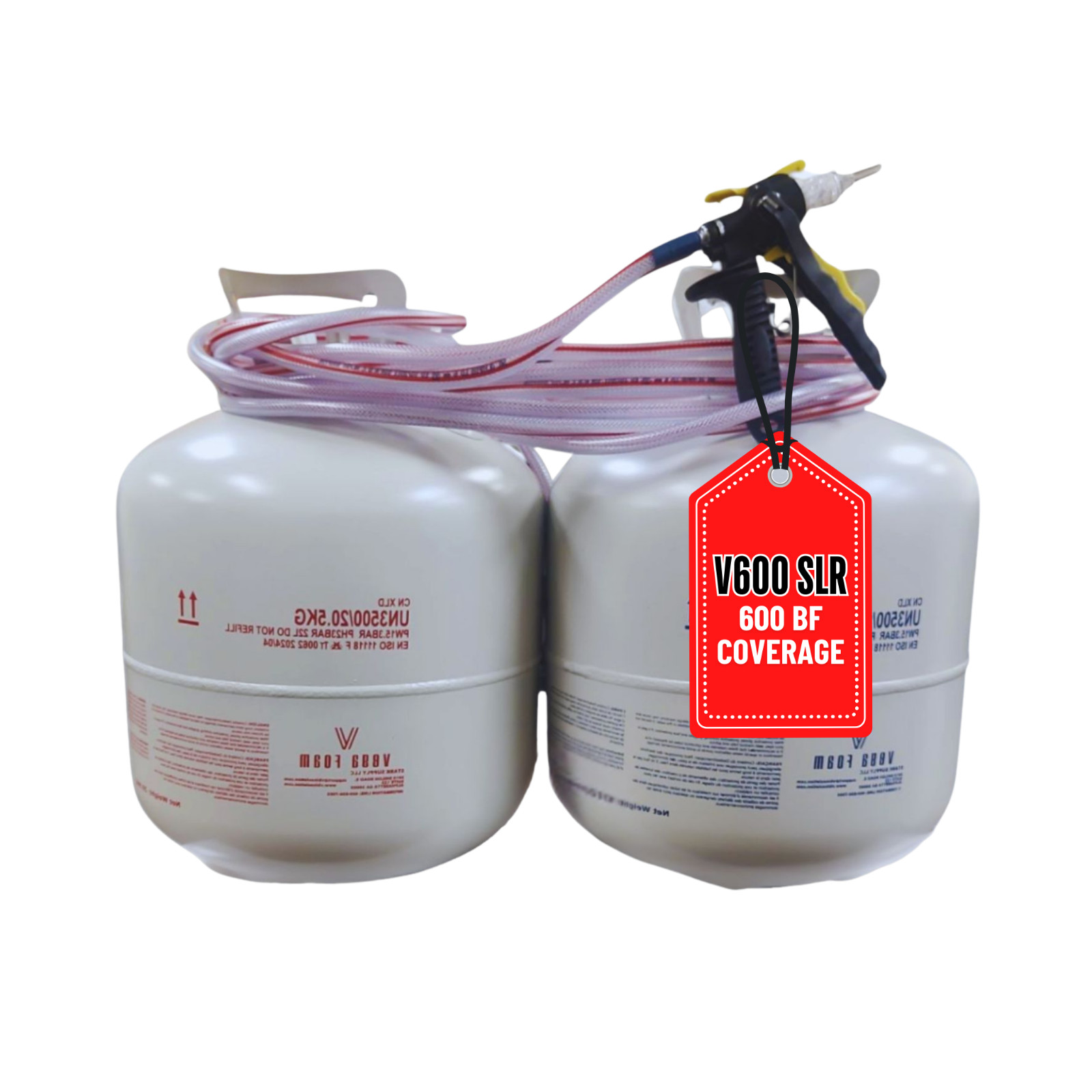 Vega Bond Slow Rise Injection Foam- 2-Part Closed Cell Insulation Kit