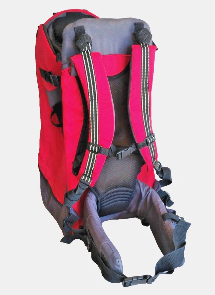Mochila Clevr CRS600203 Deluxe para niños pequeños - roja Foto 2 de 4