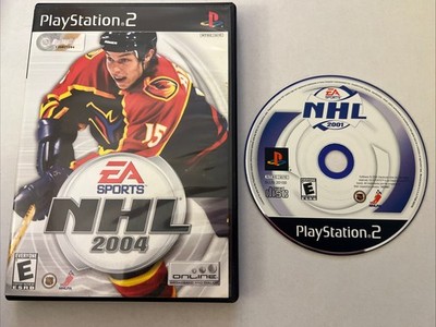 Lot of 2 Games NHL 2004 CIB & NHL 2001 Disc Only  Sony Playstation 2 PS2 TESTED