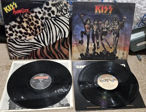 KISS – Vinyl Lot Of 2 Album DESTROYER and ANIMALIZE