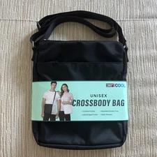 NEW with the tags 32 Degrees Cool Unisex Crossbody Bag, Black, One size