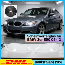 Xe non Scheinwerferglas für 2005-2012 BMW 3er E90 E91 Streuscheibe Kappe 2er set