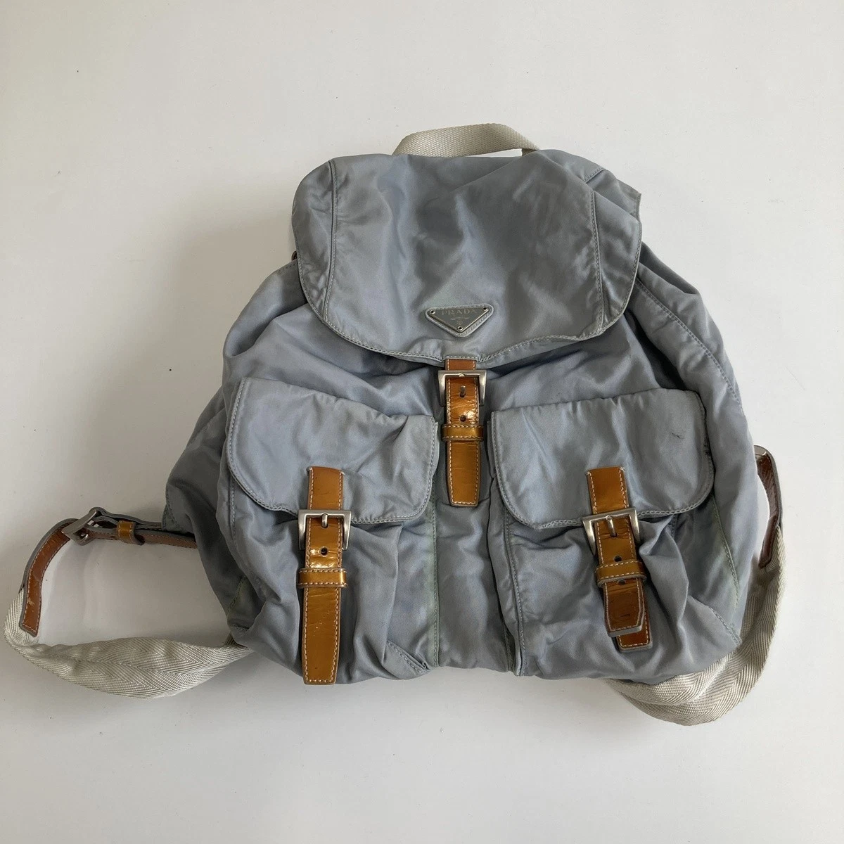 PRADA Backpack Blue Bags & Handbags for Women for sale | eBay