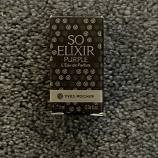 Yves Rocher SO ELIXIR PURPLE Eau De Parfum Mini Travel 5ml .16fl.oz NEW