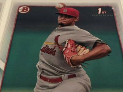 2018 Bowman Baseball Jordan Hicks St. Louis Cardinals 1st Bowman