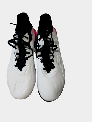 Adidas Copa Sense .1 TF Mens White Shock Pink Turf Soccer Shoes FW6511 Sz 10.5
