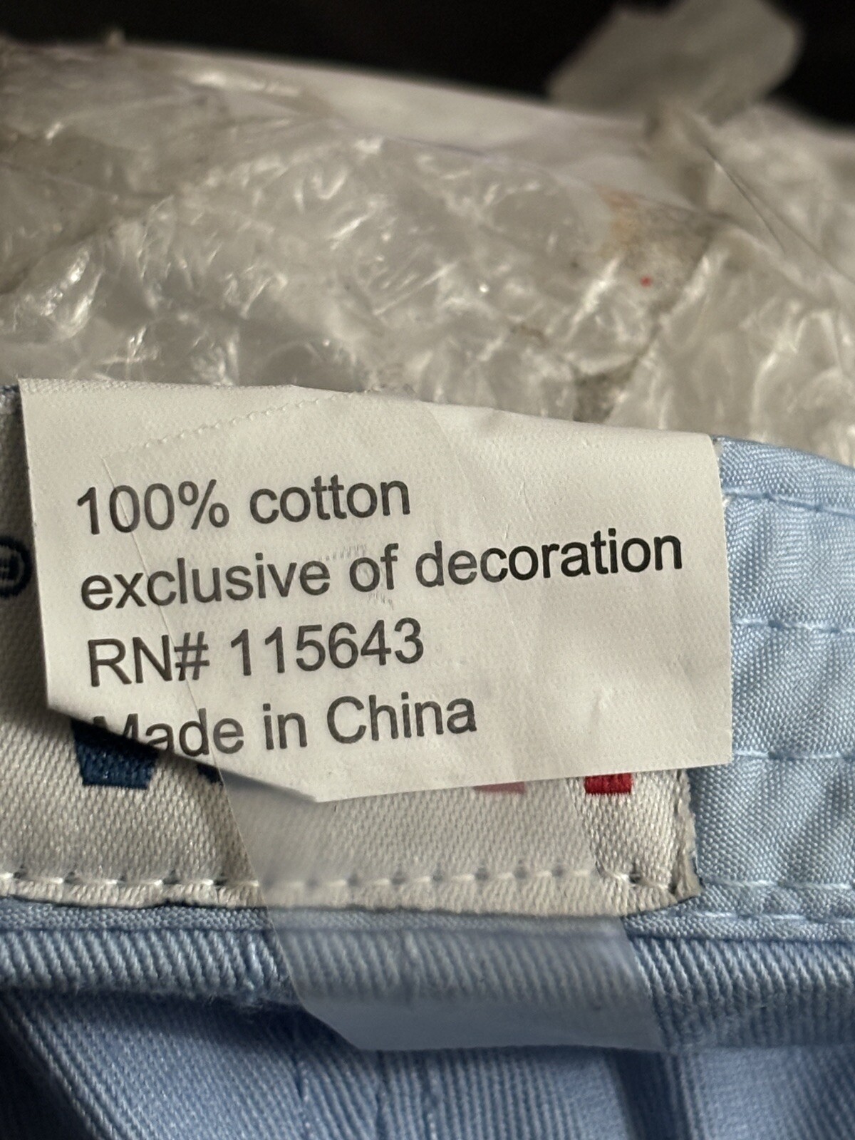 U.S. OPEN PEBBLE BEACH 2019 Light Blue VERY GOOD CONDITION USGA MEMBER ON BACK