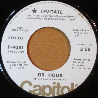 7'', Promo Dr. Hook - Levitate