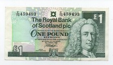 SCOTLAND 1 POUND 1999 PICK 351D LOOK SCANS