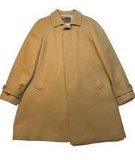 Lakeland Men s 44 Wool Coat Lined Brown Tan Vented Classic