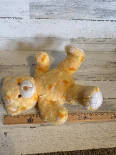 2005 Build a Bear Workshop Orange Halloween Candy Corn Bear Plush BABW Retired - Picture 8 of 9