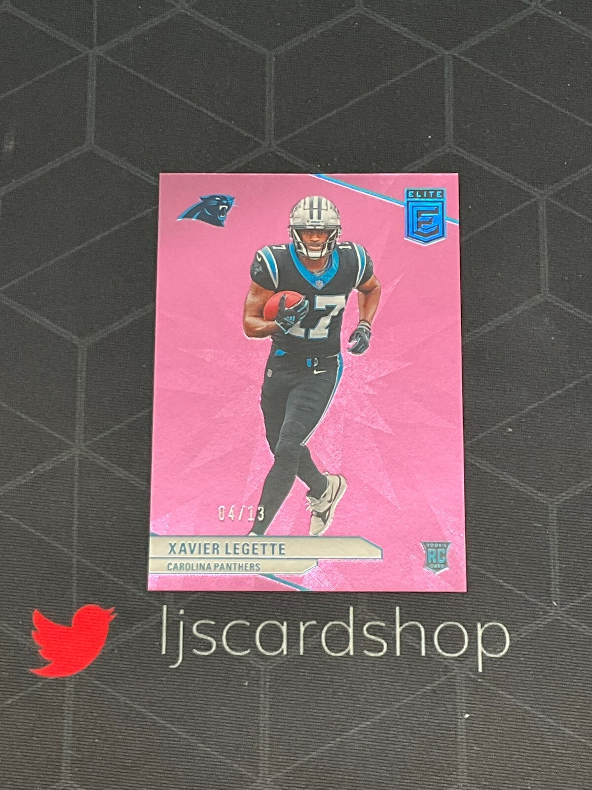 2024 Panini Elite Xavier Legette #113 Rookie RC Pink FOTL /13 SPM