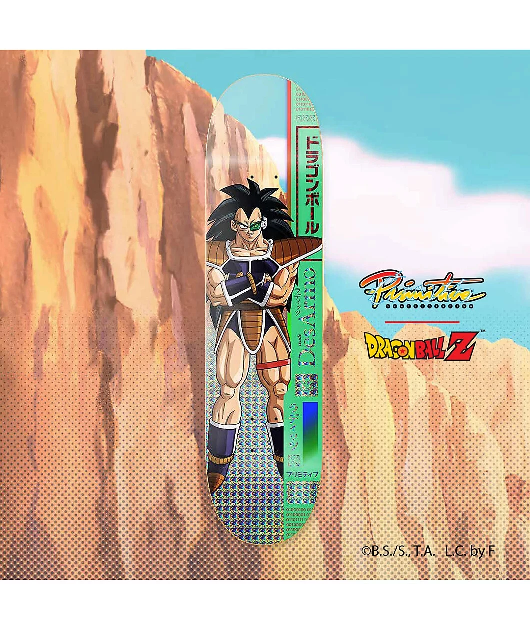 Primitive x Dragonball Z Skateboard Deck - Thumbnail 2