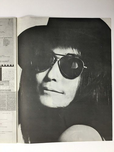 Póster de museo 1971 Syracuse NY de los Beatles John Lennon y Yoko Ono - Imagen 13 de 13