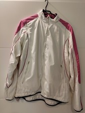 Super leichte Funktionsjacke und Weste Gr. 38 weiß pink schwarz 