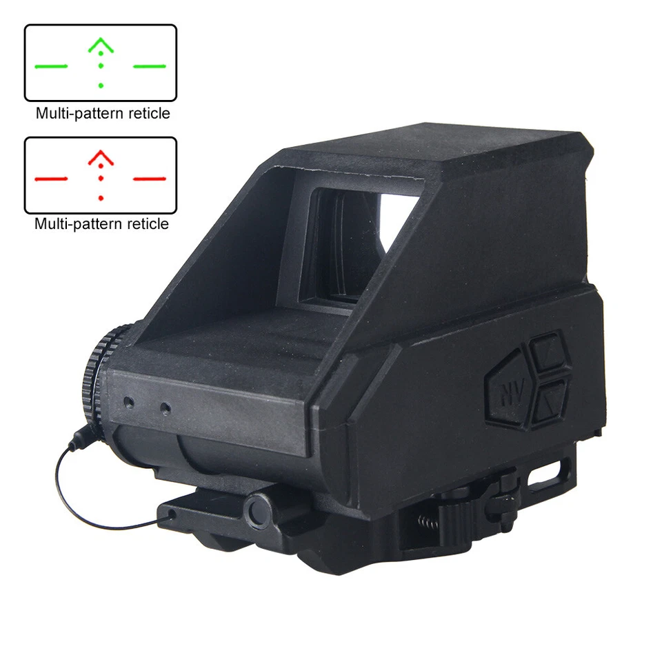 3X G43 Sight Magnifier With Switch to Side QD Mount Red Green Dot Sight Scope - Image 4 of 4