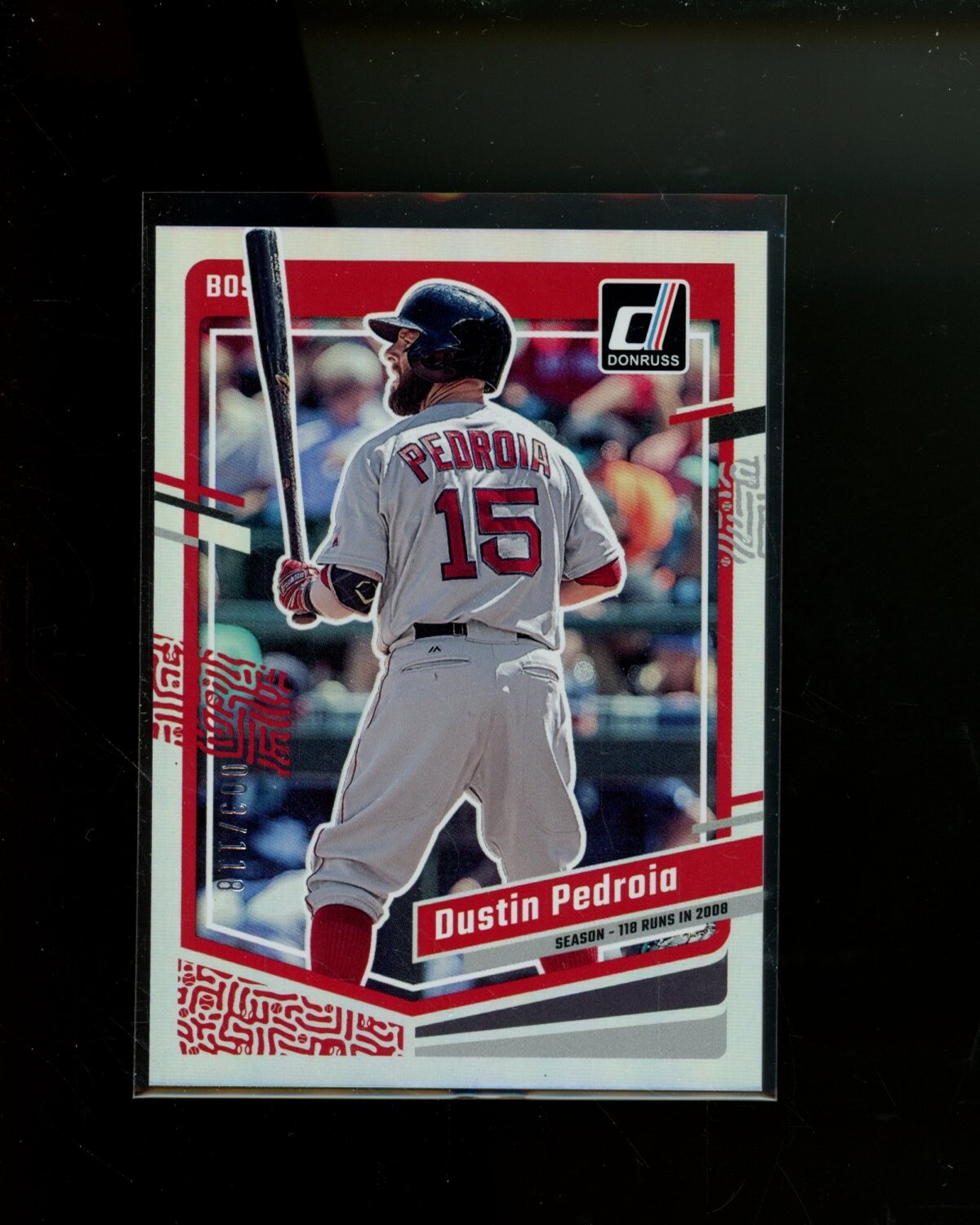 2023 Panini Donruss - Season Stat Line #157 Dustin Pedroia /118 for ...