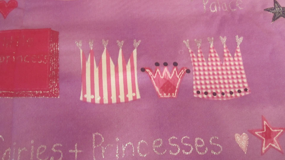 Tela Algodón Little Princess por Michael Miller Pink Castle Fairy 1yd 18" x 44 Foto 4 de 4