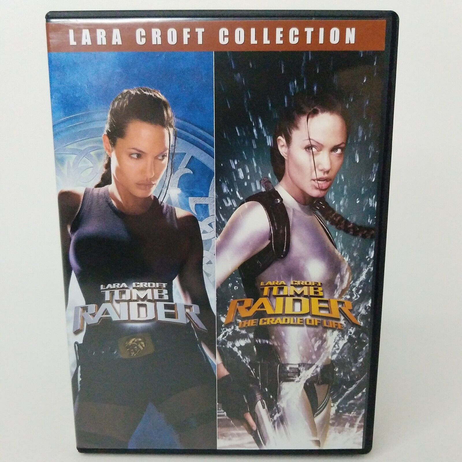 Kit 2 Dvds Lara Croft Tomb Raider - Angelina Jolie *lacrados