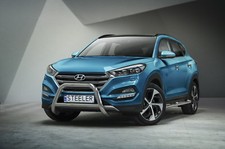 Frontbügel Frontschutzbügel Mit ABE Für Hyundai Tucson 2015-2018 A-Typ Edelstahl