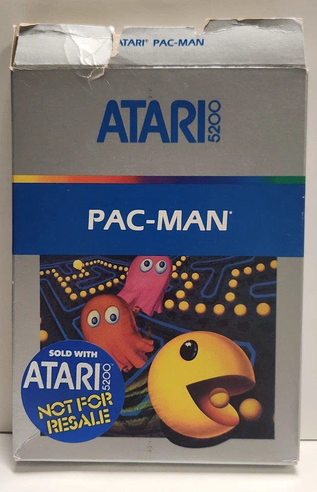 Vintage Authentic Atari Pac-Man 5200 Video Game Not For Resale - Very good Cart - Image 4 of 4