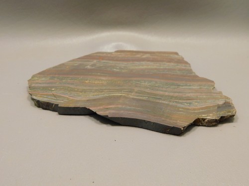 Tiger Iron Rough Rock Lapidary Stone Slab Cabbing #O1 - Picture 5 of 6