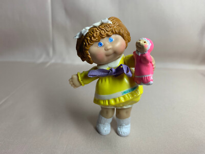 cabbage patch doll yellow dress Little Adventures Beauty this yellow doll dress features a hook and loop closure for easy Cabbage Patch doll bright blonde