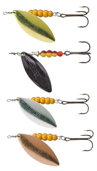 Mepps Aglia Longue silber gold kupfer Spinner Hecht Barsch