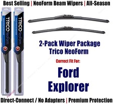 2-Pack Super-Premium NeoForm Wipers fit 2011-2019 Ford Explorer - 162613/2213