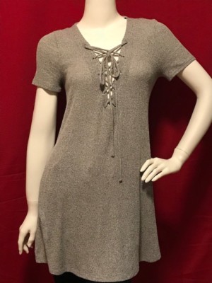 chinese dress ladies Forever 21 Grey Overall Dress NWT- Size XS  The Saved Collection
