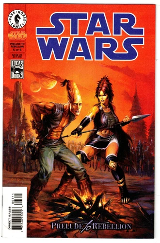 Star Wars # 5 PRELUDE TO REBELLION # 5 (of 6) Dark Horse Comics 1998 (fn-vf)