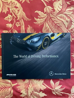 2016 MERCEDES THE WORLD OF DRIVING PERFORMANCE PROSPEKT Brochure DEUTSCH RAR AMG