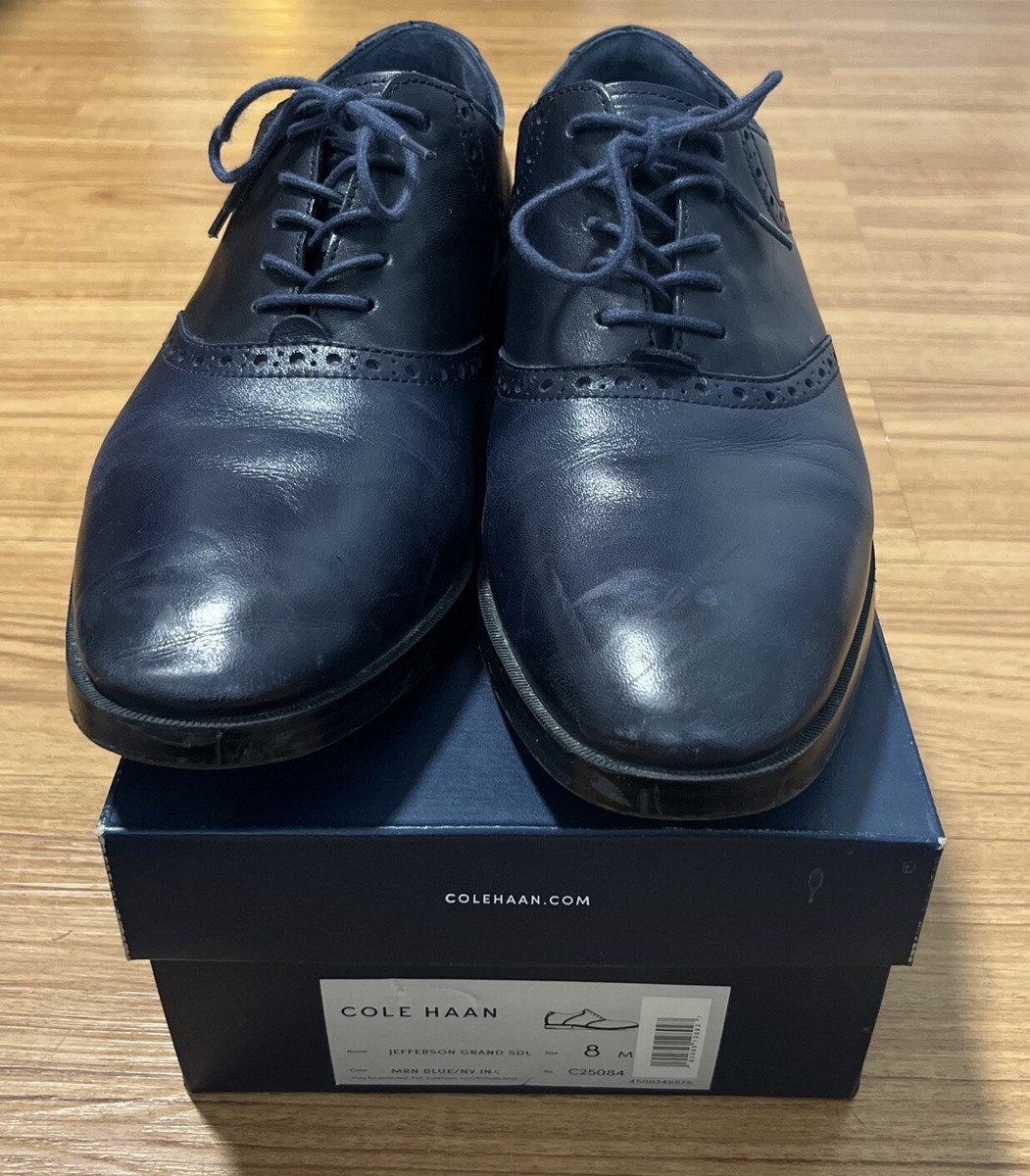 COLE HAAN Jefferson Grand SDL size 8 Dark Blue | eBay display picture 1