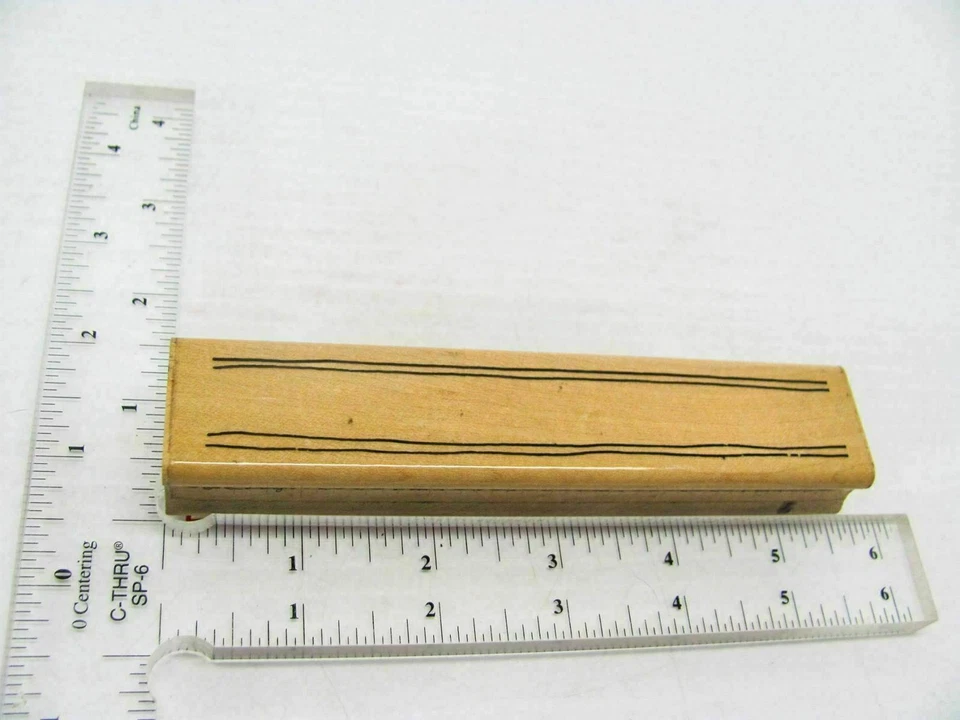 Sello de goma con borde de doble línea - Juego de sellos A57 Foto 2 de 4