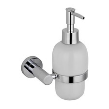 RAK Sphere Chrome Wall Mounted Soap Dispenser & Holder