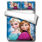 Frozen Beautiful Anna and Elsa Single/Double/Queen/King Bed Quilt Cover Set
