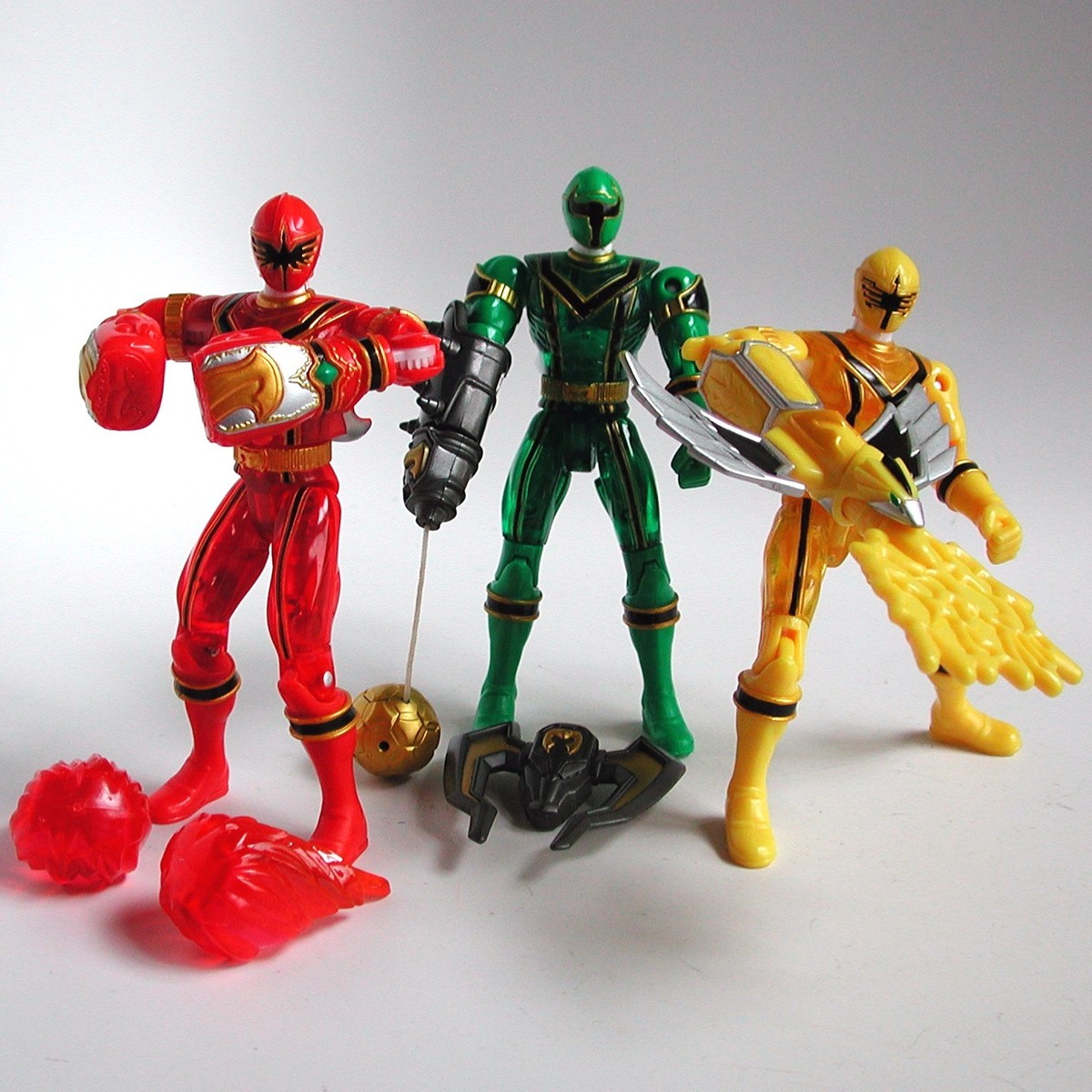 RARE 2006 Mystic Force ALL 3 5