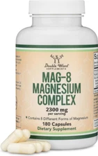 180 Caps Magnesium Complex Supplement 2300Mg Joint, & Relaxation Support