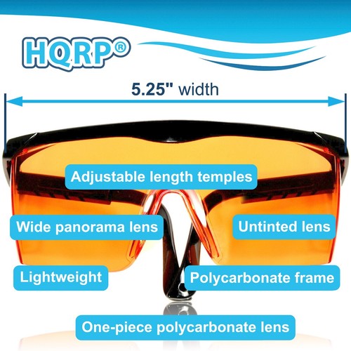 4-Pack Naranja Tinte Protección Gafas / Ligero Gafas de Seguridad para Airsoft - Imagen 2 de 12